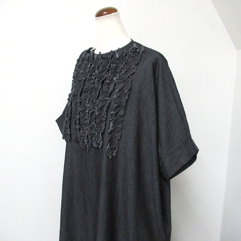 mao made   ふりふりフリルワイドワンピース /BK99